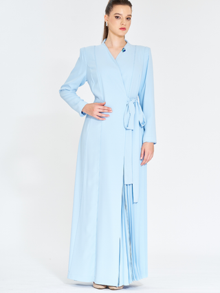 Applique embroidered dress
