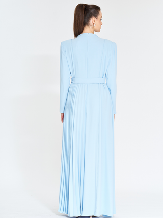 Applique embroidered dress