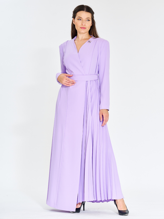 Applique embroidered dress